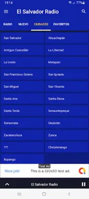 El Salvador Radio android App screenshot 1